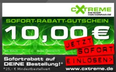 CXtreme.de besuchen und 10 EURO-Gutschein abholen!